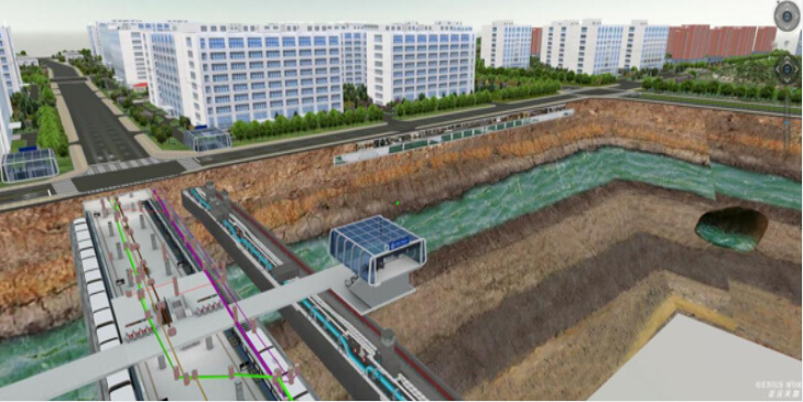动态获取地下空间数据及三维重构